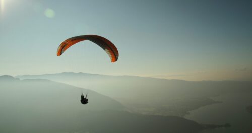 Parachuting in Taghazout