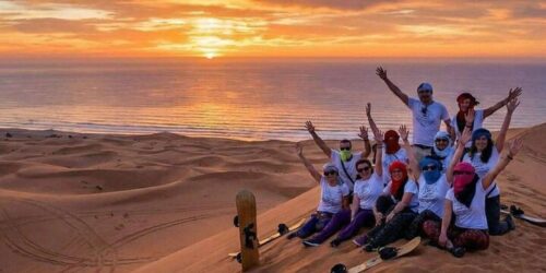 sanboarding from marrakech